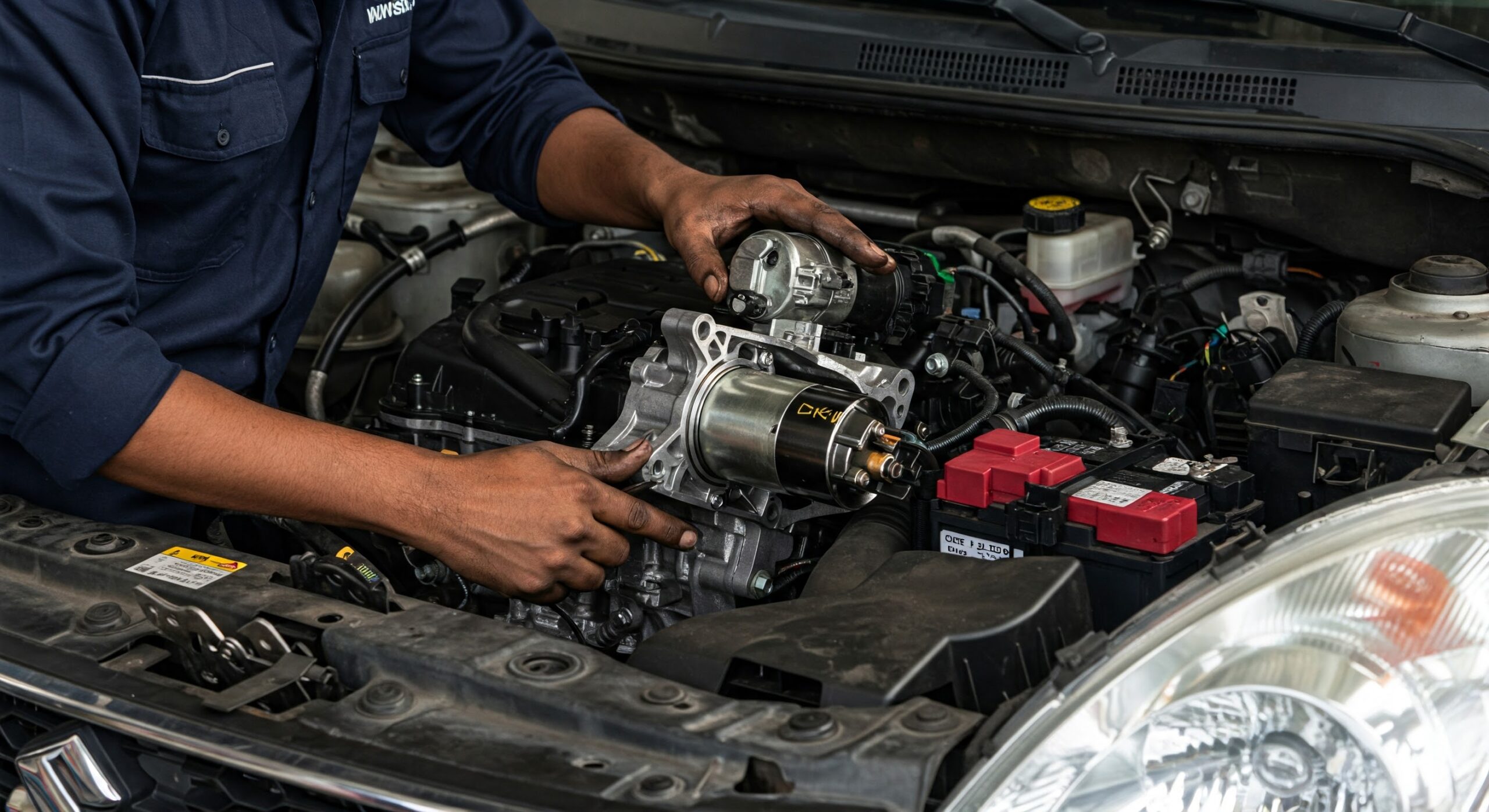 Fixing a Faulty Starter Motor in Maruti Swift